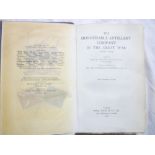 Walker (GG) The Honorable Artillery Company in the Great War 1940-19, one vol, limited edition,