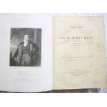 Paris (JA) The Life of Sir Humphry Davy, one vol London 1831, illus, rebound,