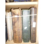 Four various Victorian family photograph albums containing carte de visites and cabinet photographs