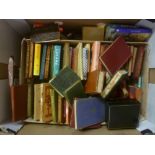 A large selection of miniature books including poetry etc