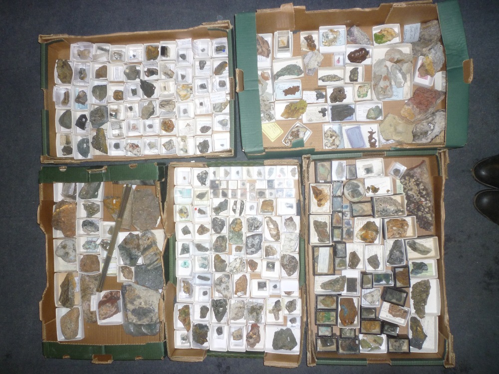 A good collection of Cornish minerals,