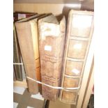 Three Victorian family photograph albums containing carte de visites and cabinet photographs -