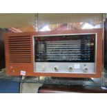 A Pye model 1112 Seafarer wooden cased radio