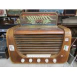 A 1950's wooden cased Bang and Olufsen Grand Prix 506 K radio