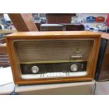 A Grundig model 2066PX wooden cased radio