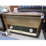 A wooden cased Grundig model 3028/GB radio