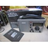 A boxed Eton S350 field radio