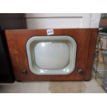 A walnut cased Pye television set