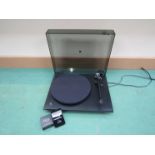 A Rega P3 turntable,