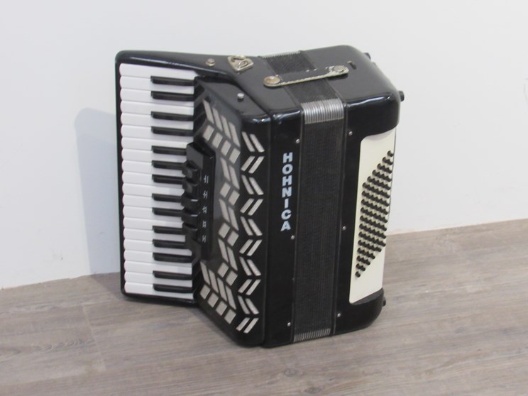 A Hohnica 72 bass accordion,