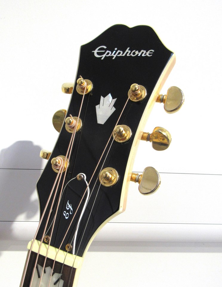 An Epiphone EJ-200 SCE electro-acoustic guitar with spruce top, - Image 3 of 3