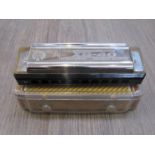 A Hohner XB40 Extreme Bending harmonica,