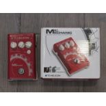 A TC Helicon 'Mic Mechanic' vocal pedal with reverb, delay and correction effects,