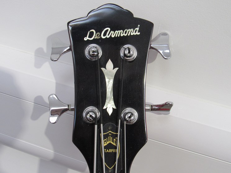 A Guild De Armond Starfire semi-acoustic bass guitar, - Image 2 of 3