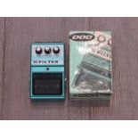 A DOD FX25B envelope filter auto-wah guitar effects pedal,