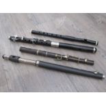 Two marching flutes incl.