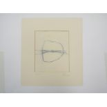 ROSIE GREENHALGH (XX/XXI): A mounted mixed media entitled "Millenium". Pencil signed on mount.