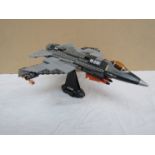 A Mega Bloks jet