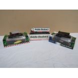 Three assorted boxed Eddie Stobart diecast vehicles and two unboxed examples (5)