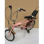 A Raleigh Chopper bicycle,