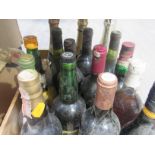 Various wines and Sparkling wines and sherry including Barsac, Barolo,