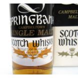 Springbank 15 years Old Cambeltown Malt Scotch Whisky 1993 bottling,