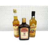 Tortuga Gold Rum 12 years, 700ml, Finest Blend Scotch Whisky 70cl,