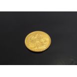 A 1903 gold sovereign