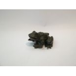 ROSALIE JOHNSON: Bronze "Toady" limited edition 43/60 with certificate