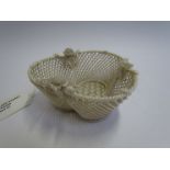 A Belleek basket 1st period 1863-90