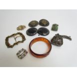 Vintage buckles and accessories