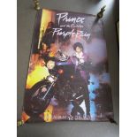 A Prince & the Revolution 'Purple Rain' album and movie poster 40" x 40",