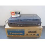 A boxed Panasonic SG-5090 AM-FM stereo music centre