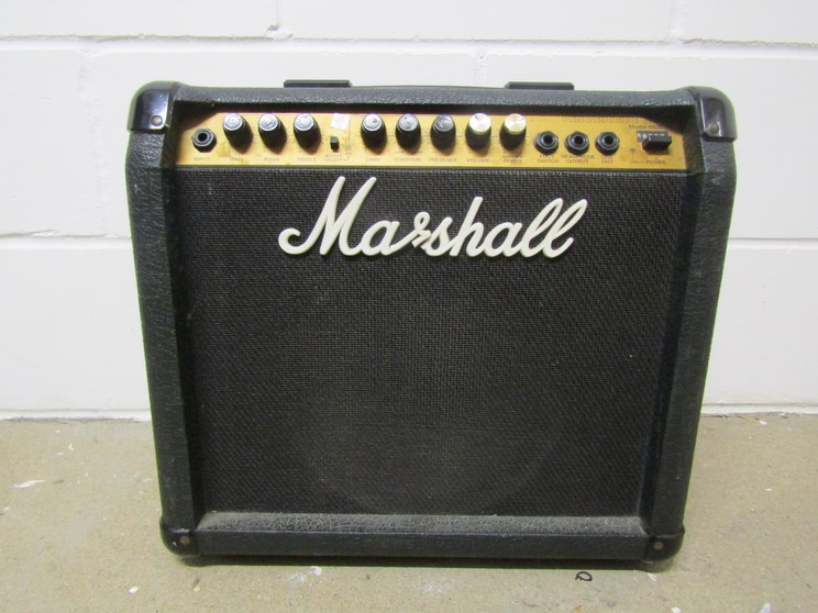 A Marshall Valvestate 20 amplifier