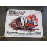 A UK quad film poster - Witchfinder General,