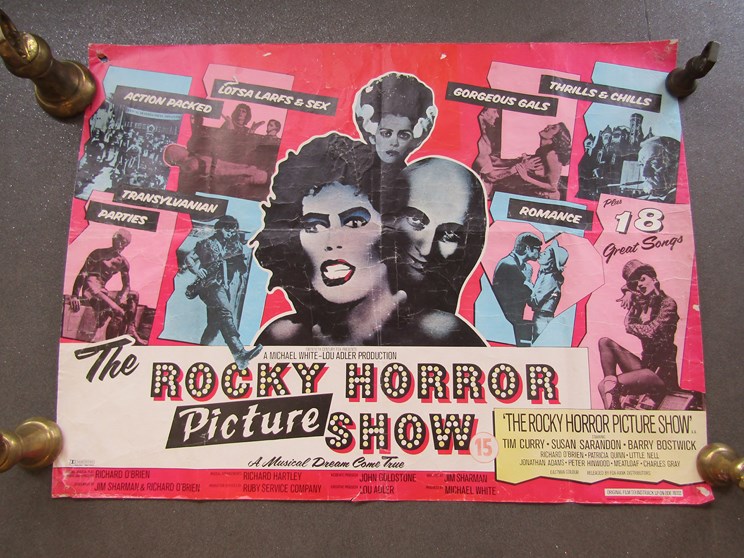 A UK quad film poster 'Rocky Horror Picture Show,