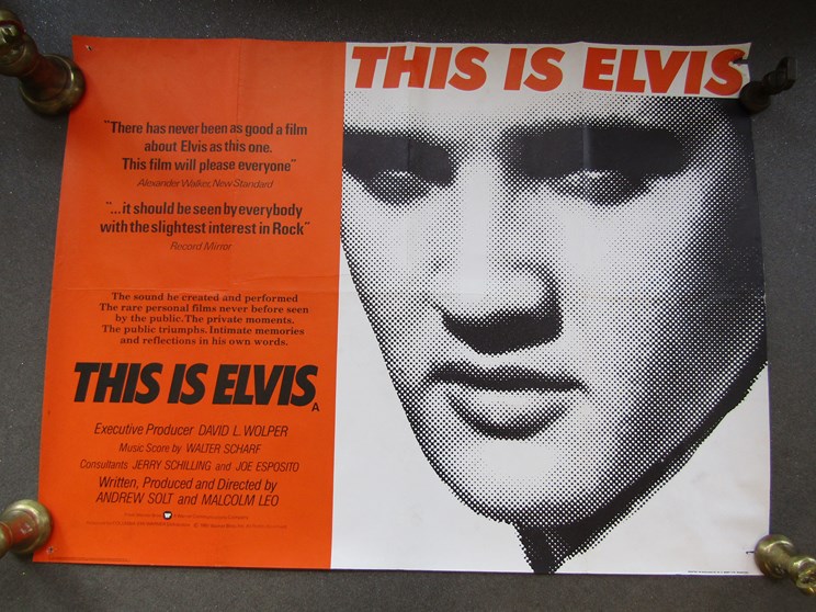 A collection of mostly UK quad film posters including 'This is Elvis', - Image 6 of 11