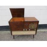 A Musette wooden cased radiogram