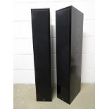 A pair of Vienna Acoustics Mozart floor standing speakers, serial number 02460 handmade in Vienna,