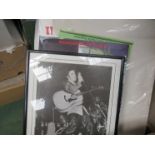 A quantity of reproduction posters and prints including Elvis Presley