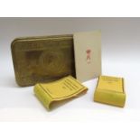 A Christmas 1914 Princess Mary gift tin,