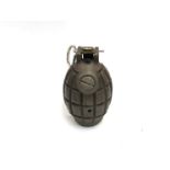 A WWI British Mills grenade marked W L.