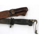 A Russian AK47 bayonet together with a Czech knife bayonet (2)