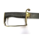 A Wilkinson of Pall Mall, London sabre akin to the 1896 Indian Mountain Artillery sword.