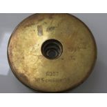 A WWII German Flak ashtray shell case,
