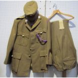 A Royal Anglian Regiment officer's uniform consisting of jacket,