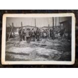 BERGEN-BELSEN CONCENTRATION CAMP INTEREST: A group of photographs thought to be from a personal