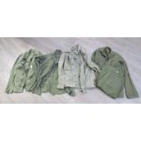 A quantity of hemmingbone twill US clothing including Navy and Army