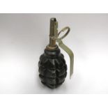 A Russian WWII pineapple hand grenade.