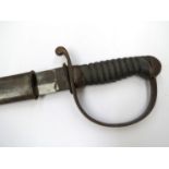 A Victorian prison warden's cutlass